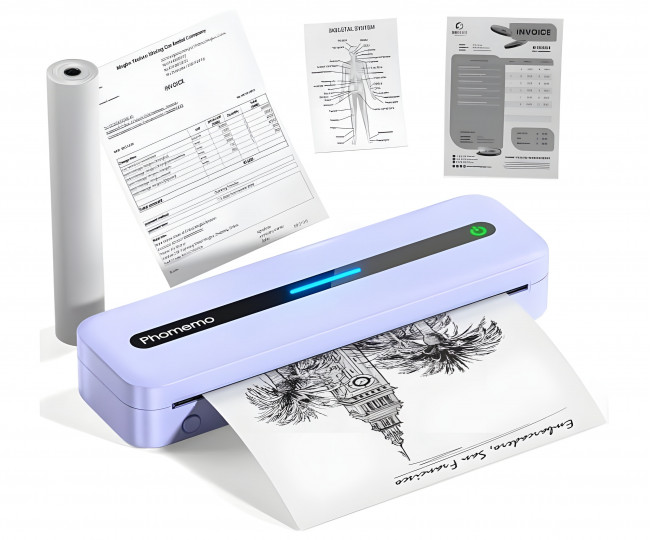 Портативний бездротовий термопринтер Phomemo M832